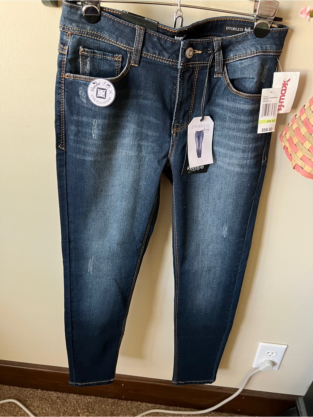 Kenzie Ankle Mid Rise Skinny Jeans